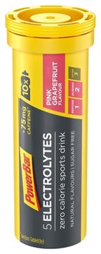 Picture of POWERBAR 5 ELECTROLYTES TABS X 10 PINK GRAPFRUIT